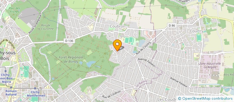 localisation de l'entreprise 510 749 229 à COUBRON