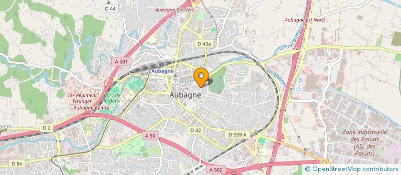localisation de l'entreprise 510 772 171 à AUBAGNE