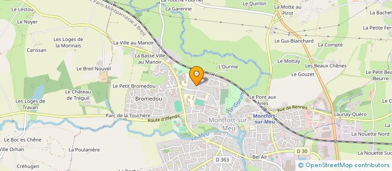 localisation de l'entreprise 510 772 429   BON REPOS SUR BLAVET