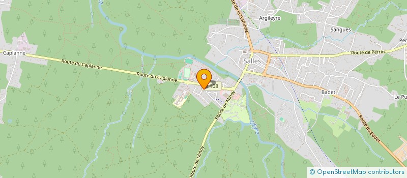 localisation de l'entreprise 510 795 743   BELIN-BELIET