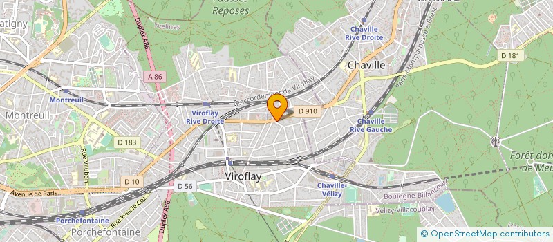 localisation de l'entreprise 510 795 792  à VERSAILLES