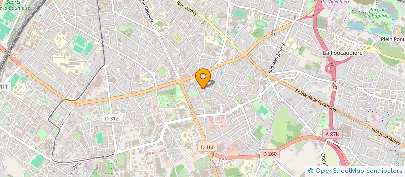 localisation de l'entreprise 510 805 591   ANGERS