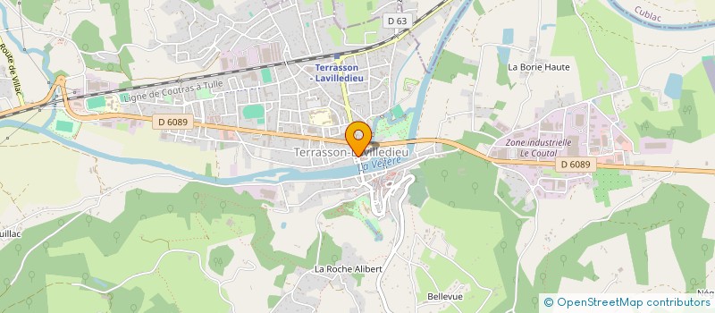 localisation de l'entreprise 510 806 466   TERRASSON-LAVILLEDIEU