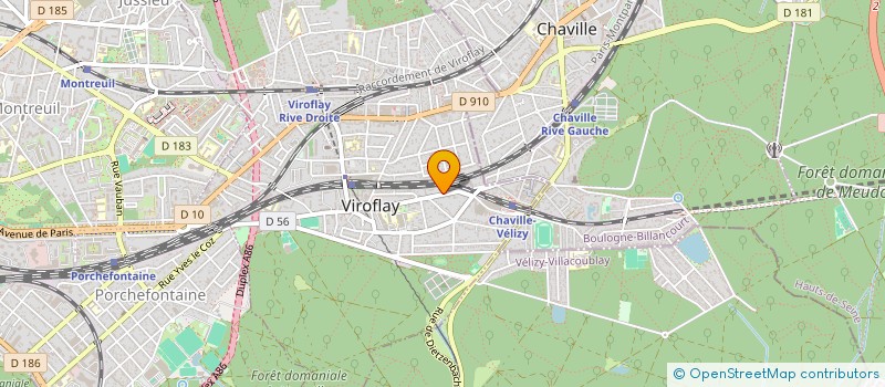 localisation de l'entreprise 510 807 092   VIROFLAY
