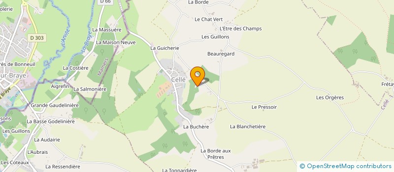 localisation de l'entreprise 510 809 122   CELLE