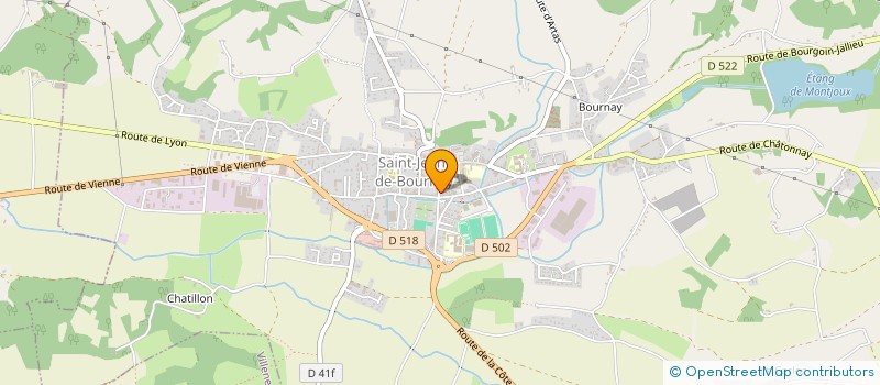 localisation de l'entreprise 510 809 924   SAINT-JEAN-DE-BOURNAY