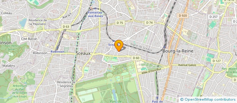localisation de l'entreprise 510 812 381 à SCEAUX