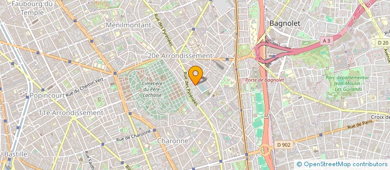 localisation de l'entreprise 510 820 616   PARIS