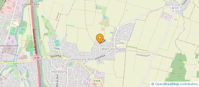 localisation de l'entreprise 510 824 949   RIBEAUVILLE