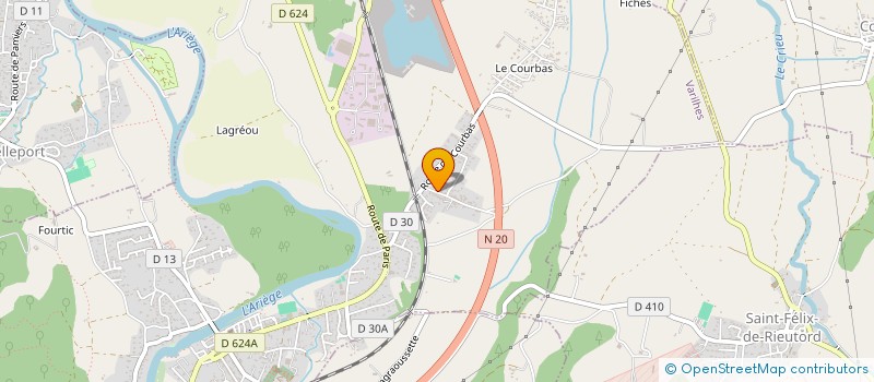 localisation de l'entreprise 510 838 485 à RIEUCROS