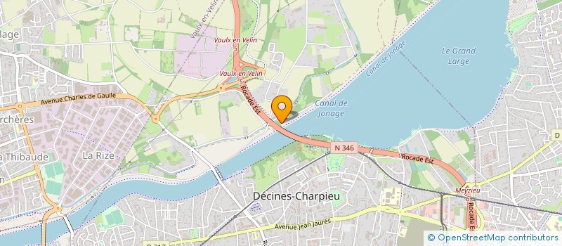 localisation de l'entreprise 510 838 972   VILLEURBANNE