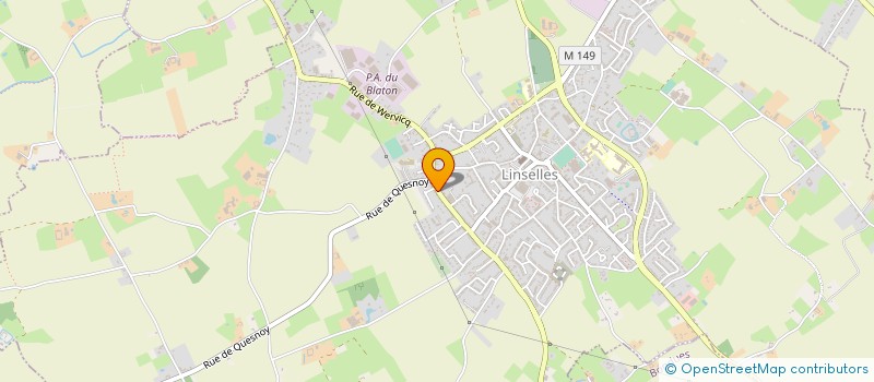 localisation de l'entreprise 510 844 780  à RONCQ