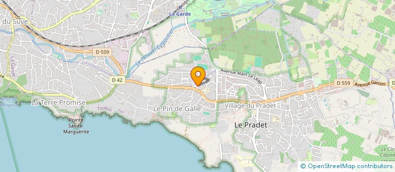 localisation de l'entreprise 510 853 195 à LE PRADET