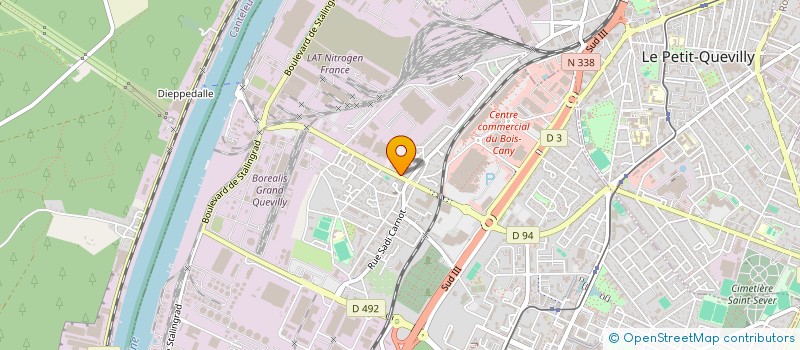 localisation de l'entreprise 510 869 357  à ELBEUF