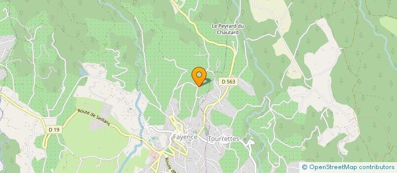 localisation de l'entreprise 510 870 124   FAYENCE