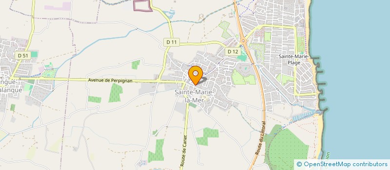 localisation de l'entreprise 510 874 589   SAINTE-MARIE-LA-MER