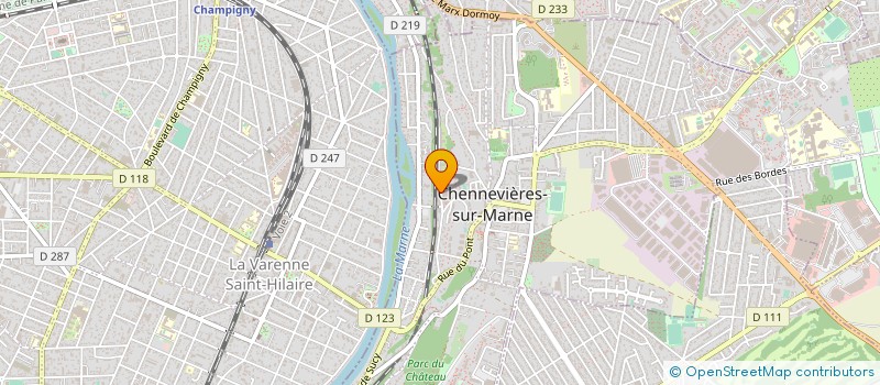 localisation de l'entreprise 510 887 045   THIAIS