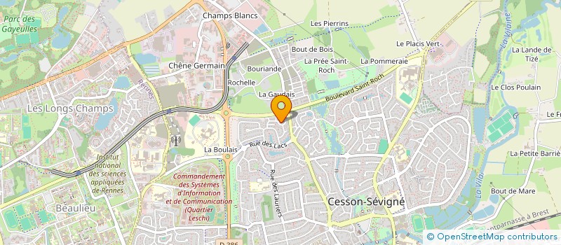 localisation de l'entreprise 510 909 955   CESSON-SEVIGNE