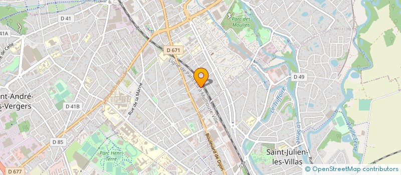 localisation de l'entreprise 510 924 772 à TROYES