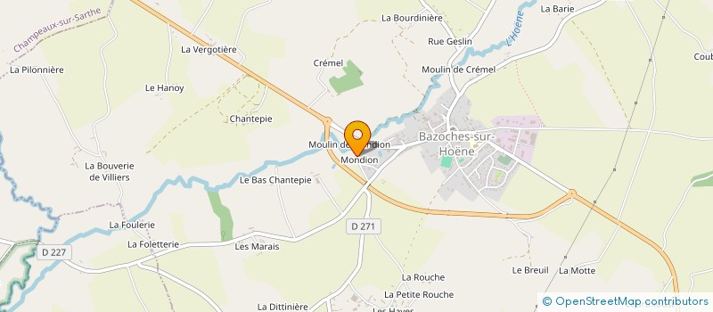 localisation de l'entreprise 510 952 039 à BAZOCHES-SUR-HOENE