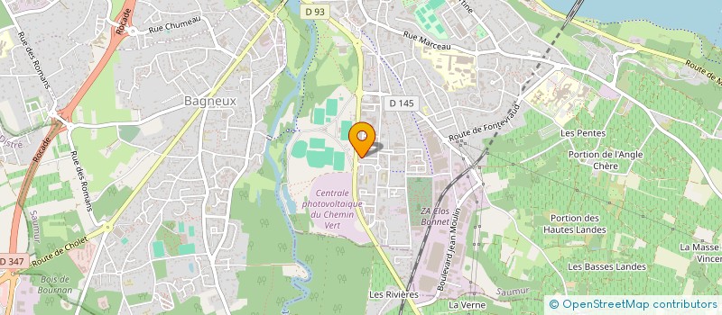 localisation de l'entreprise 510 959 547   SAUMUR