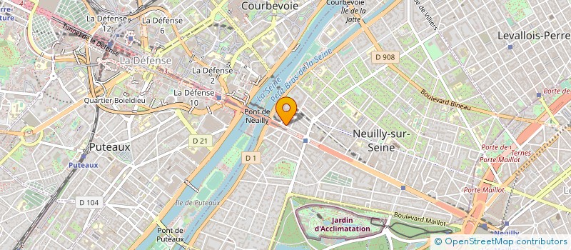 localisation de l'entreprise 510 963 119 à NEUILLY-SUR-SEINE