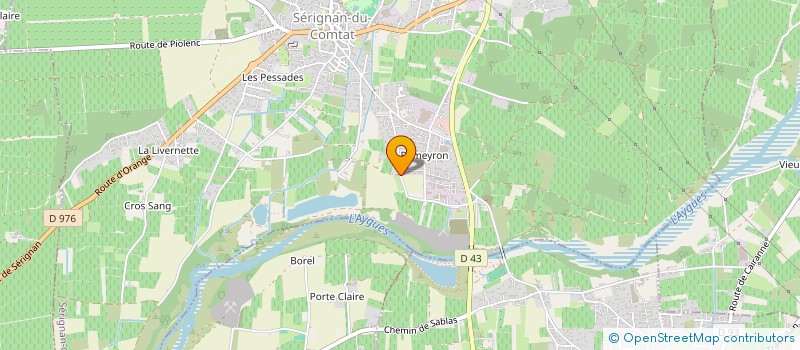 localisation de l'entreprise 510 988 298   SERIGNAN-DU-COMTAT