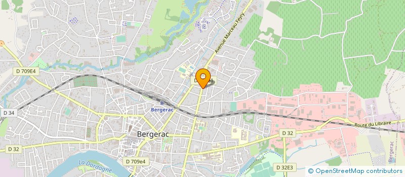 localisation de l'entreprise 510 989 916 à BERGERAC