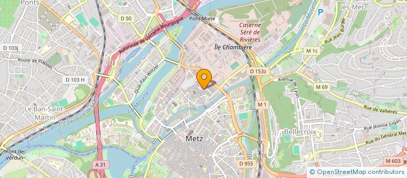 localisation de l'entreprise 510 991 367   METZ