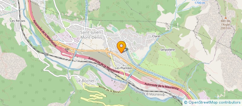 localisation de l'entreprise 510 991 672   BOURGET-EN-HUILE