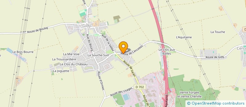 localisation de l'entreprise 510 995 442   GIDY