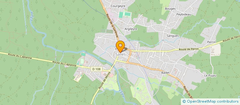 localisation de l'entreprise 511 019 945   SALLES