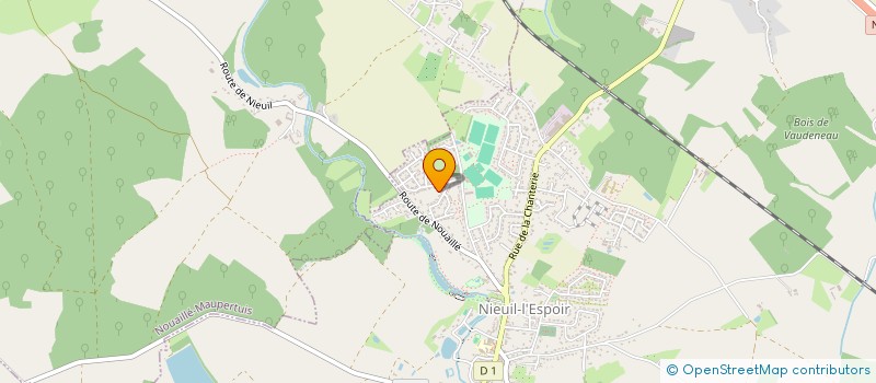 localisation de l'entreprise 511 022 675   NIEUIL-L'ESPOIR