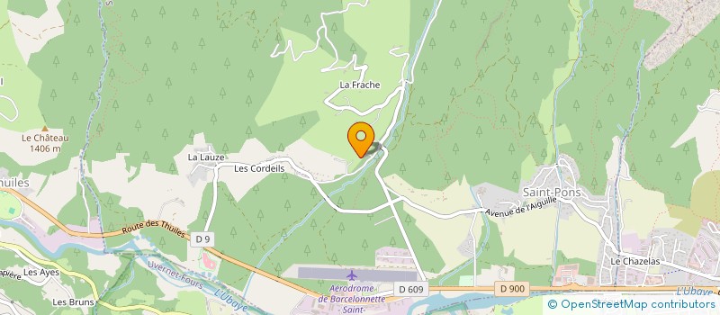 localisation de l'entreprise 511 023 749   LE SAUZE-DU-LAC