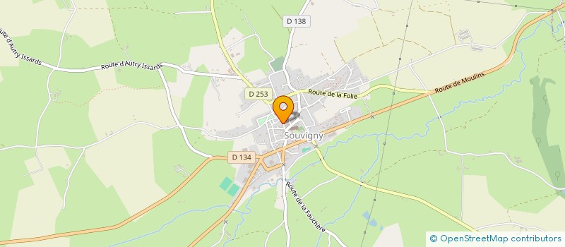 localisation de l'entreprise 511 029 688   BOURBON-L'ARCHAMBAULT