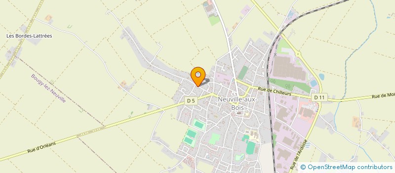 localisation de l'entreprise 511 035 792 à FLEURY-LES-AUBRAIS