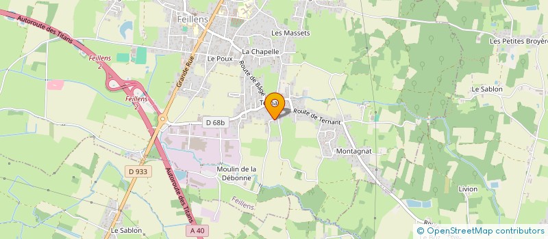 localisation de l'entreprise 511 047 243   FEILLENS