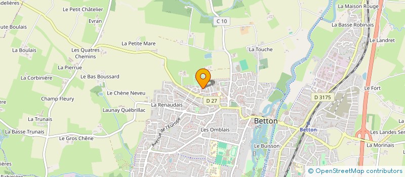 localisation de l'entreprise 511 055 949   CHATEAUBOURG