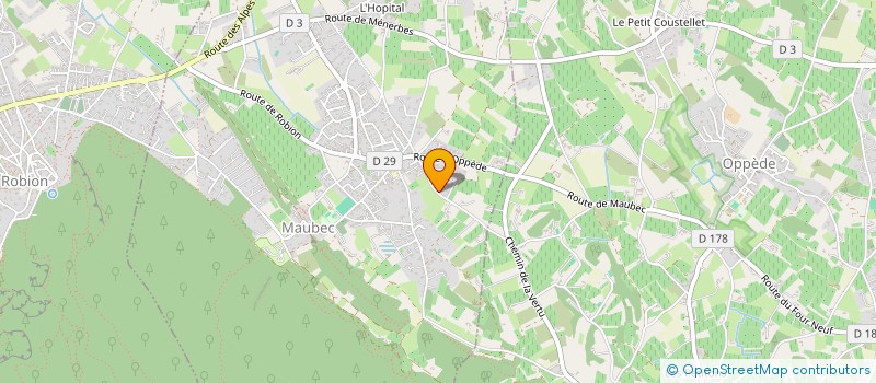 localisation de l'entreprise 511 072 167   MAUBEC