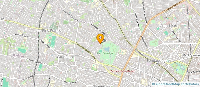 localisation de l'entreprise 511 125 866 à BORDEAUX