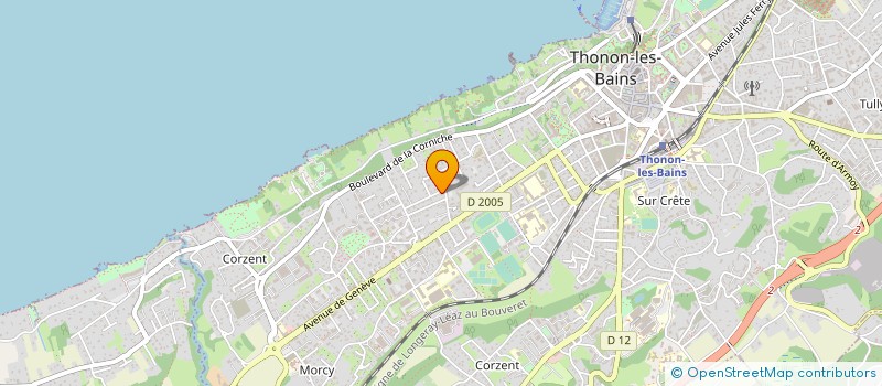 localisation de l'entreprise 511 128 316  à THONON-LES-BAINS