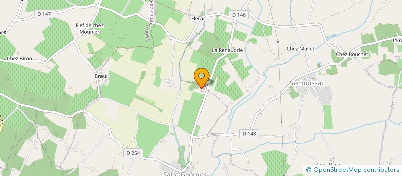 localisation de l'entreprise 511 168 387   SAINT-GEORGES-DES-AGOUTS