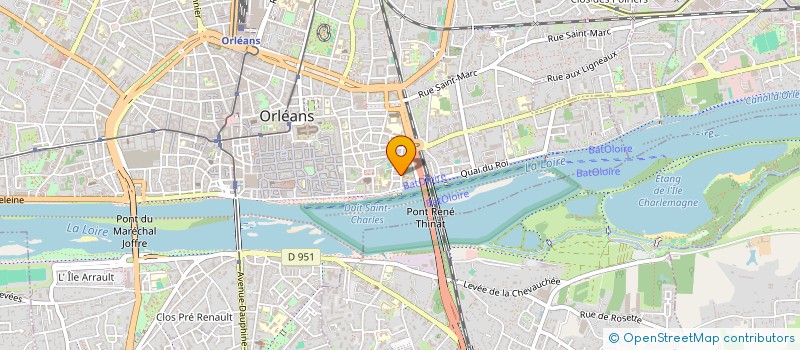 localisation de l'entreprise 511 186 405 à ORLEANS