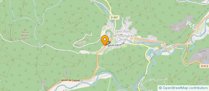 localisation de l'entreprise 511 211 310   SAINT-PONS-DE-THOMIERES