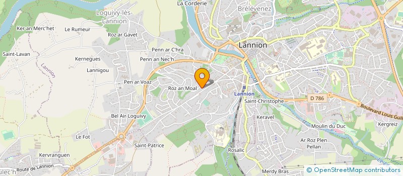 localisation de l'entreprise 511 232 910   PLOUGONVER