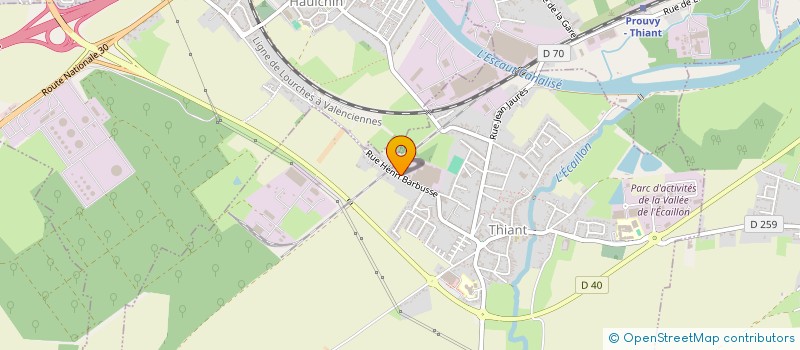 localisation de l'entreprise 511 234 551   THIANT