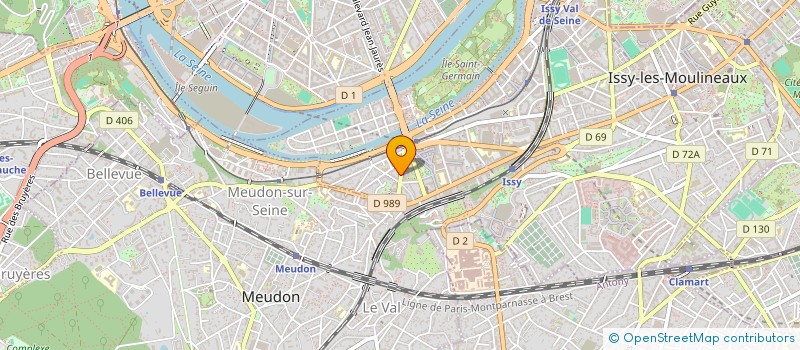 localisation de l'entreprise 511 246 449 à ISSY-LES-MOULINEAUX