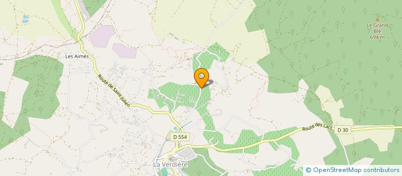 localisation de l'entreprise 511 256 398 à CROS-DE-MONTVERT
