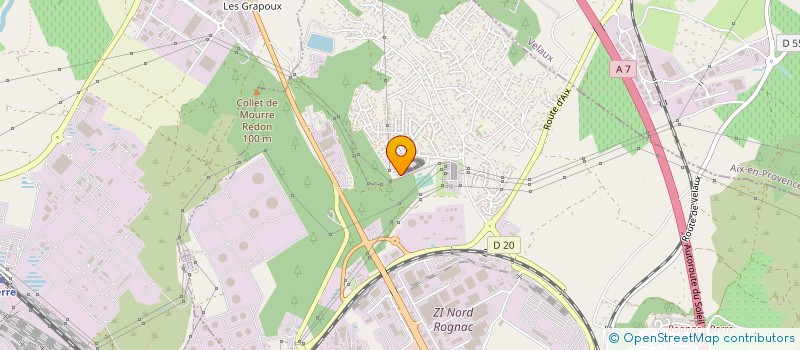 localisation de l'entreprise 511 258 493   ROGNAC