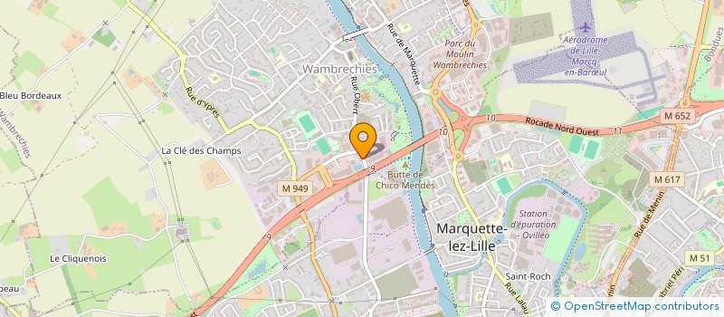 localisation de l'entreprise 511 258 691   WAMBRECHIES